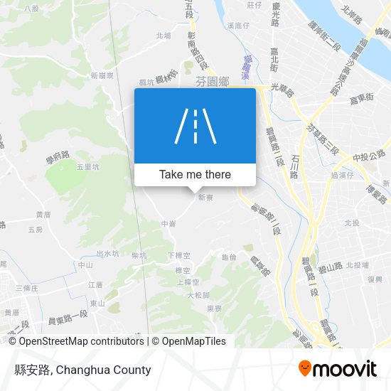縣安路 map
