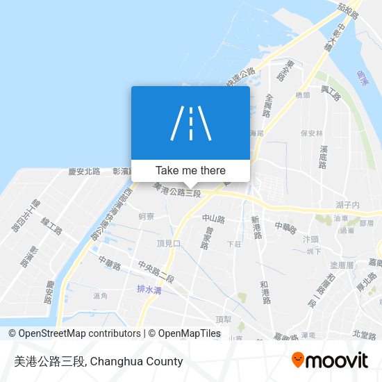 美港公路三段 map