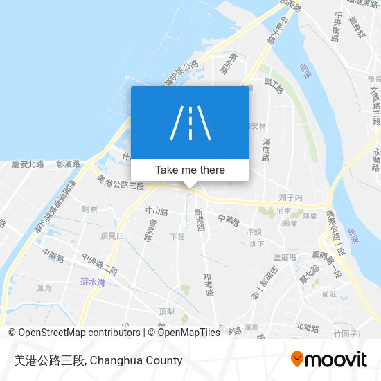 美港公路三段 map