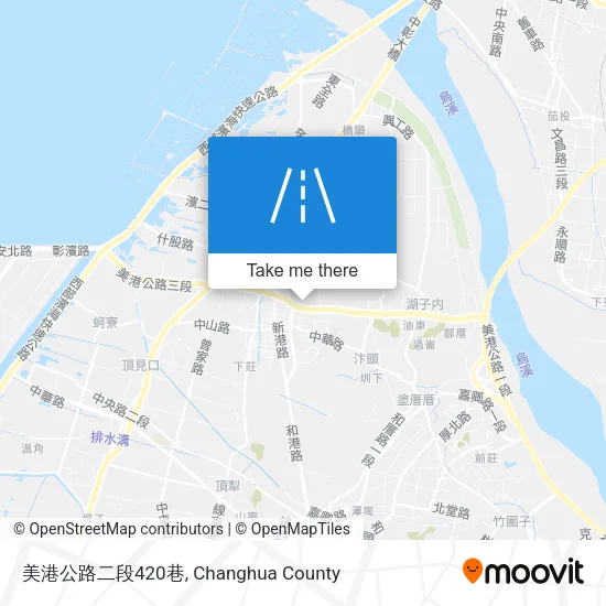 美港公路二段420巷地圖
