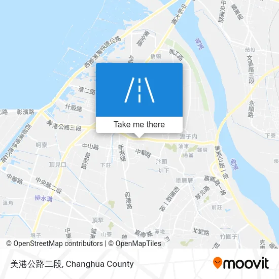 美港公路二段 map