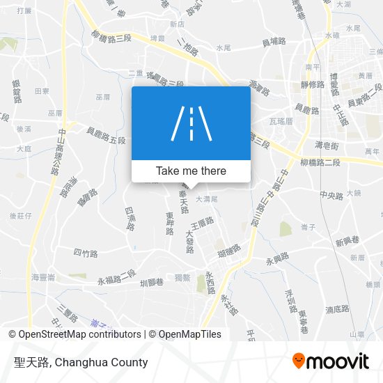 聖天路地圖