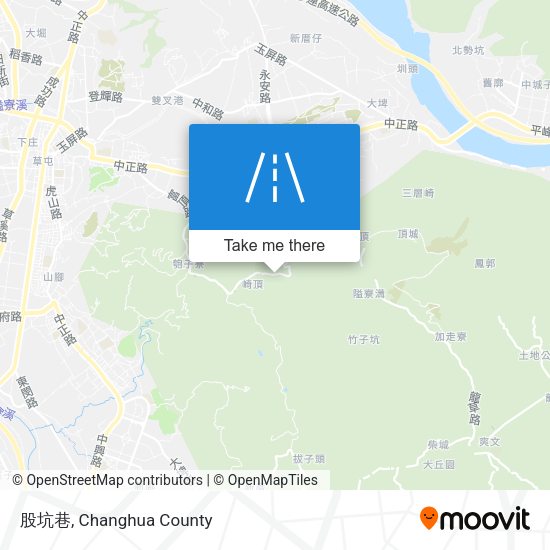 股坑巷地圖