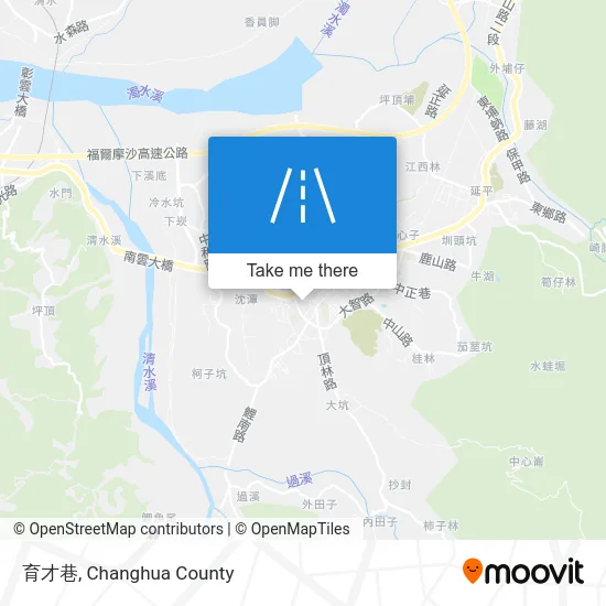 育才巷 map