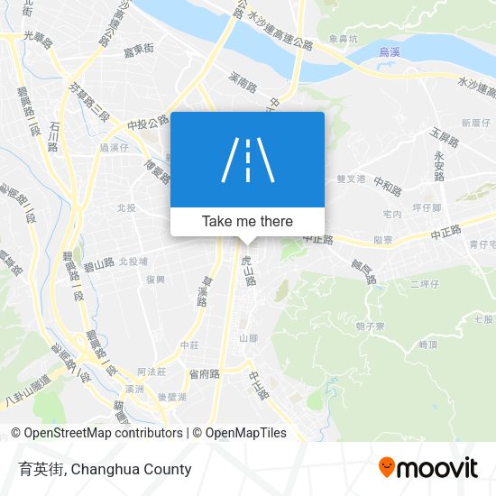育英街 map