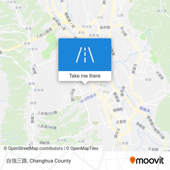 自強三路地圖