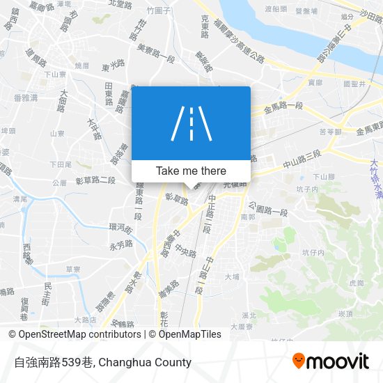 自強南路539巷地圖
