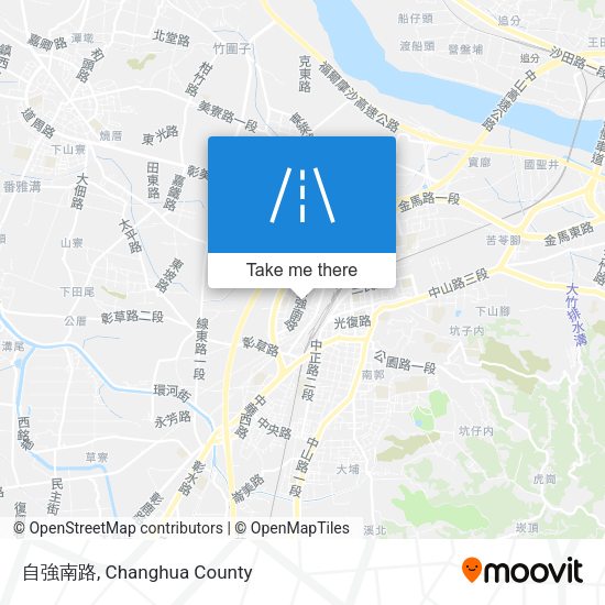 自強南路地圖