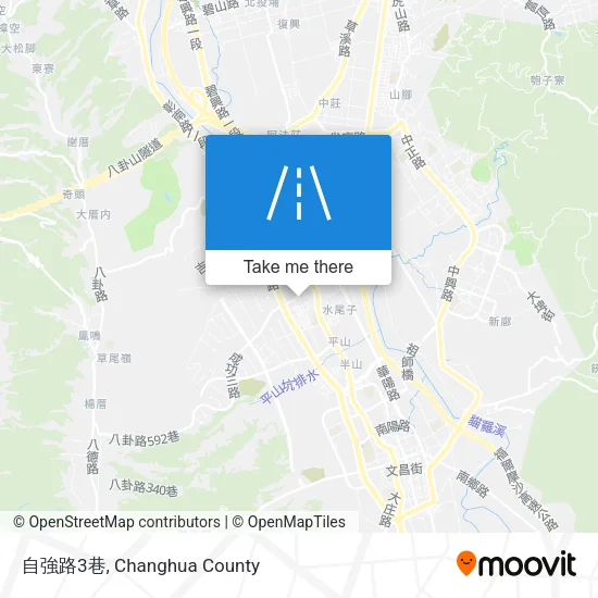 自強路3巷 map