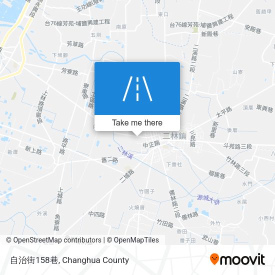 自治街158巷地圖