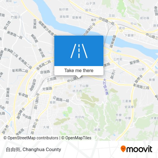 自由街地圖