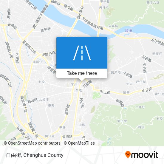 自由街 map