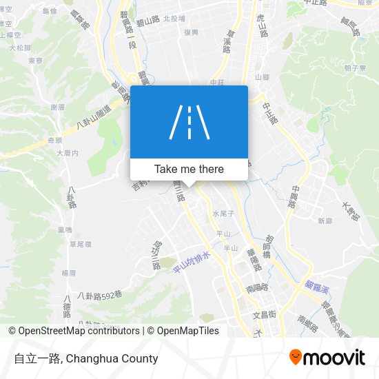 自立一路地圖