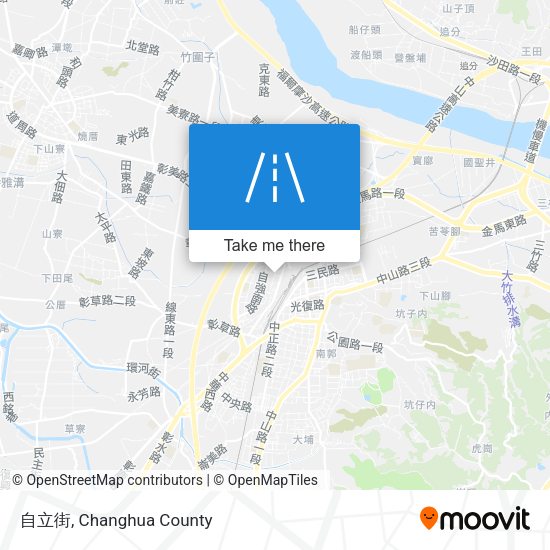 自立街 map
