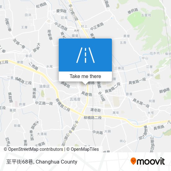 至平街68巷地圖