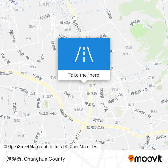 興隆街 map