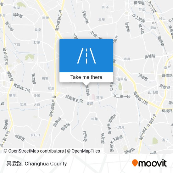 興霖路 map