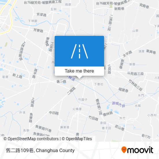 舊二路109巷 map