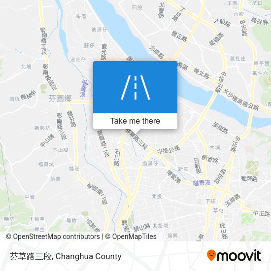 芬草路三段 map