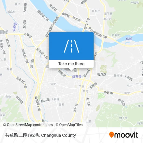 芬草路二段192巷地圖