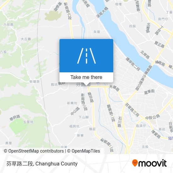 芬草路二段 map