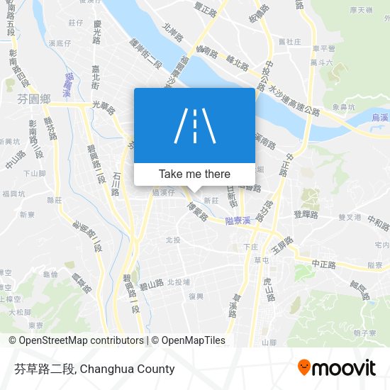 芬草路二段 map
