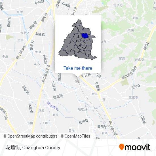 花壇街 map