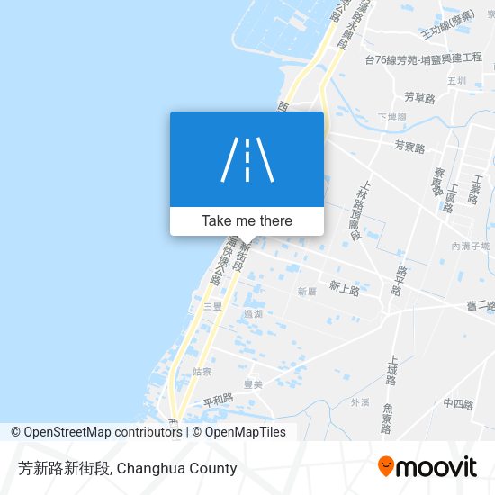 芳新路新街段 map