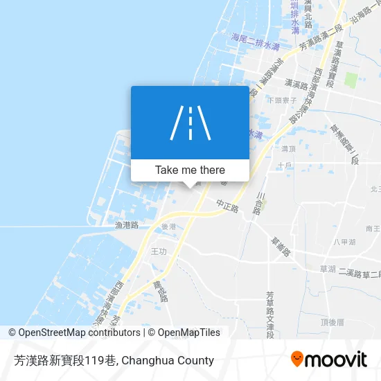 芳漢路新寶段119巷地圖