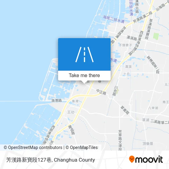 芳漢路新寶段127巷地圖