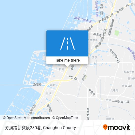 芳漢路新寶段280巷 map