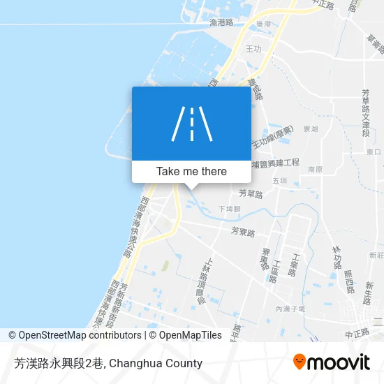 芳漢路永興段2巷地圖