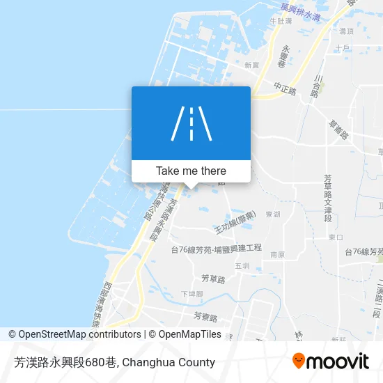 芳漢路永興段680巷地圖
