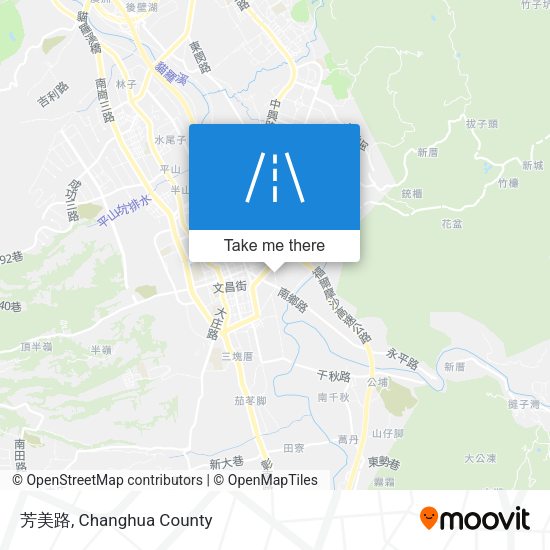 芳美路地圖