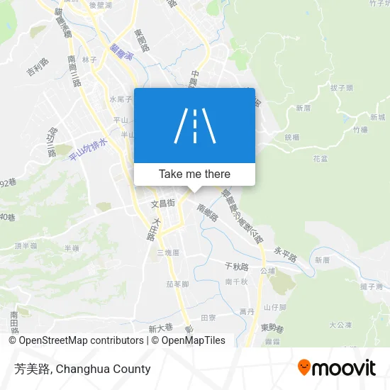 芳美路地圖