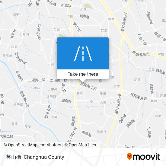 英山街地圖
