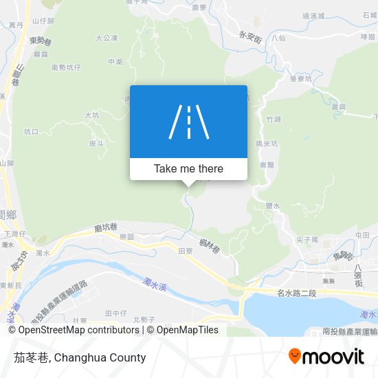 茄苳巷地圖