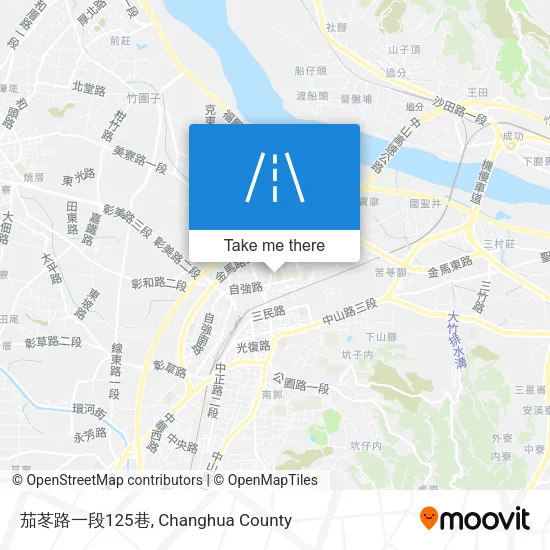 茄苳路一段125巷地圖