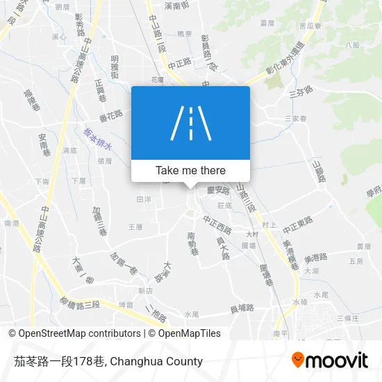 茄苳路一段178巷地圖