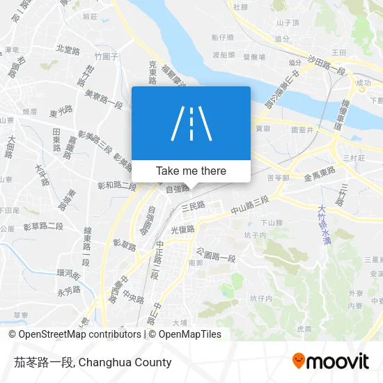 茄苳路一段 map