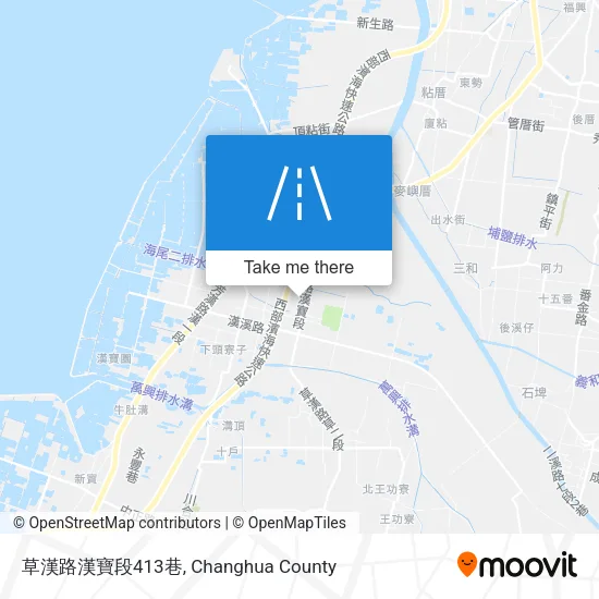 草漢路漢寶段413巷地圖