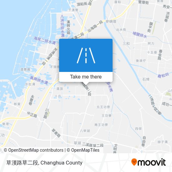 草漢路草二段 map