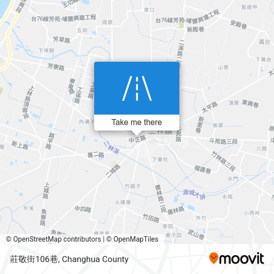 莊敬街106巷 map