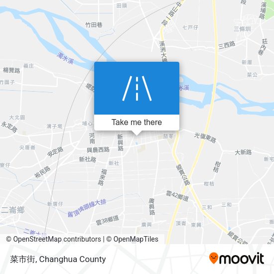 菜市街 map