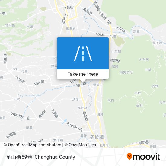 華山街59巷 map