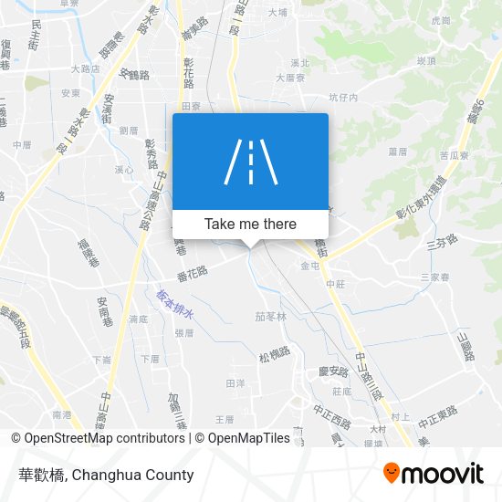 華歡橋 map