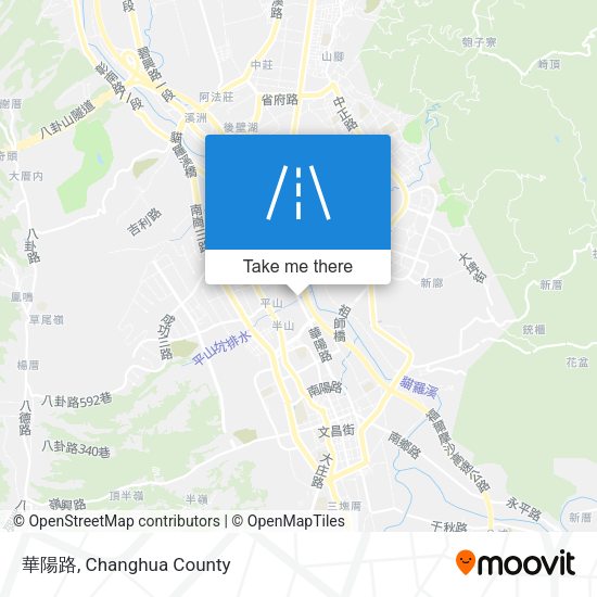 華陽路地圖