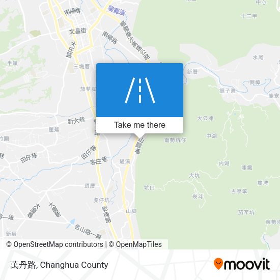 萬丹路 map