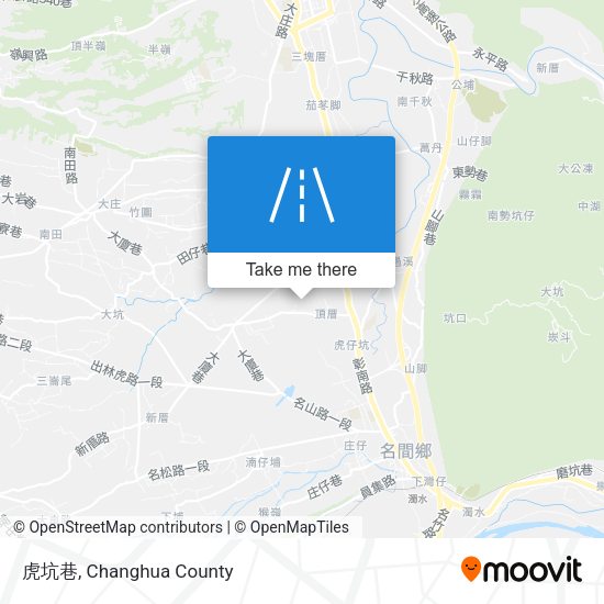 虎坑巷 map