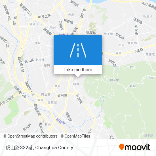 虎山路332巷 map